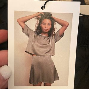 NATION LTD black mini skirt